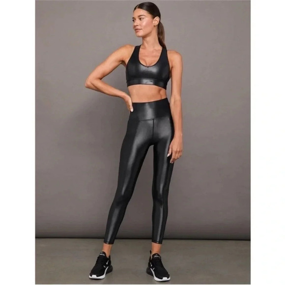 CARBON38 Legging in Takara Shine Full-length
High Rise Black Moto Comfy Size S - Picture 10 of 10